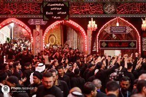 عزاداری شب اربعین حسینی در کربلای معلی-۲