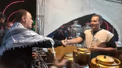 بازدید نایب‌رئیس مجلس از موکب امام رضا (ع) در همدان