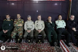 بزرگداشت شهدای اقتدار ایران در حرم مطهر رضوی