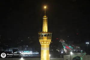 گلبانگ الله اکبر در حرم مطهر رضوی
