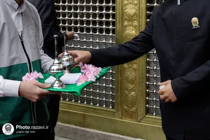 غبارروبی مسجد جامع گوهرشاد