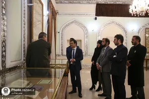 تشرف سرکنسول جدید پاکستان در مشهد به حرم مطهر رضوی