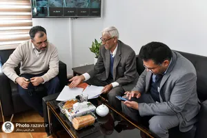 سفر معاون املاک و اراضی آستان قدس رضوی به شهرستان سرخس