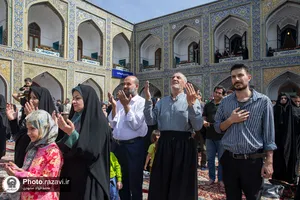 مراسم تحویل سال 1404 در حرم مطهر رضوی-2
