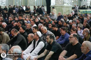 عزاداری روز شهادت امام رضا علیه&zwnj;السلام در رواق امام خمینی(ره)