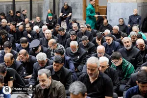عزاداری دهه اول محرم با حضور تولیت آستان قدس رضوی-1