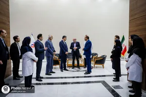 بازدید قائم مقام تولیت آستان قدس رضوی از اجرای طرح انتقال کلینیک&zwnj;های بیمارستان رضوی