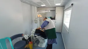 خادمیاران رضوی بم پای کار خدمت آمدند