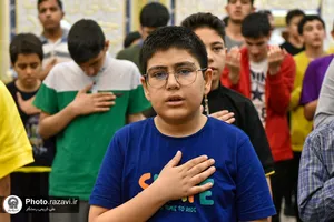 اعتکاف نوجوانان رضوی -1