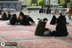 افطار خانوادگی در حریم بهشت