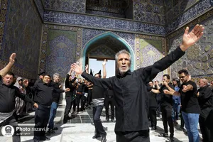 عزاداری روز شهادت حضرت رسول و امام حسن مجتبی علیهم&zwnj;السلام در حرم مطهر رضوی -2