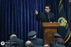 عزاداری دهه اول محرم با حضور تولیت آستان قدس رضوی