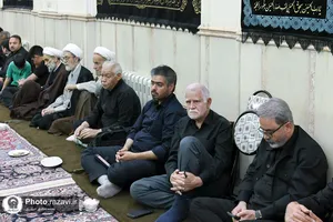 عزاداری دهه اول محرم در حسینیه امام رضا علیه&zwnj;السلام