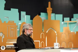 حضور مدیر عالی حرم مطهر رضوی در برنامه تلویزیونی &laquo;اشاره&raquo;