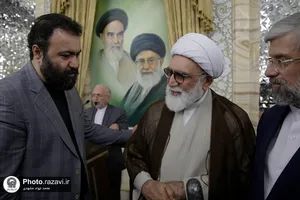 دیدار ستایشگران، شاعران آیینی و مسئولان هیئات مذهبی مشهد با تولیت آستان قدس رضوی