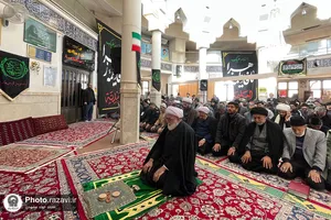 حضور تولیت آستان قدس رضوی در جمع عزاداران فاطمی بخش رضویه مشهد