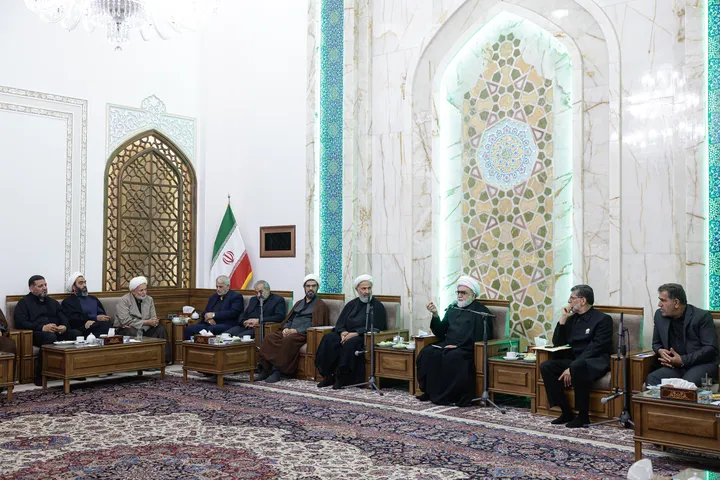 دیدار اعضای کمیسیون اصل ۹۰ مجلس شورای اسلامی با تولیت آستان قدس رضوی