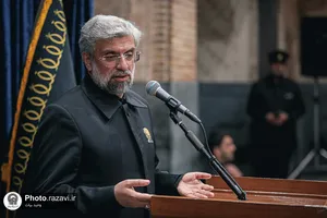 عزاداری اصناف و بازاريان مشهد در حرم مطهر رضوی