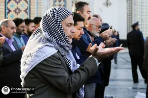 اقامه نماز عید سعید فطر در حرم مطهر رضوی - 2