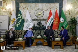 تشرف تولیت آستان قدس رضوی به حرم مطهر امام حسین(علیه&zwnj;السلام)