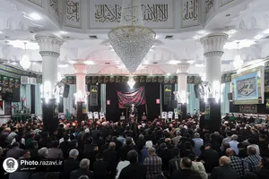 حضور تولیت آستان قدس رضوی در مراسم عزاداری افغانستانی&zwnj;های مقیم مشهد