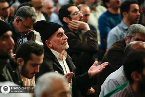 مراسم جشن مبعث پیامبر اکرم در حرم مطهر رضوی
