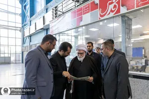 بازدید تولیت آستان قدس رضوی از موسسه فرهنگی قدس