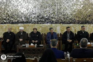 مراسم معارفه مدیرعالی حرم مطهر رضوی