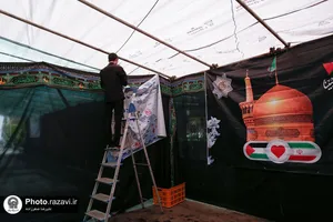موکب امام رضا علیه&zwnj;السلام بیمارستان رضوی
