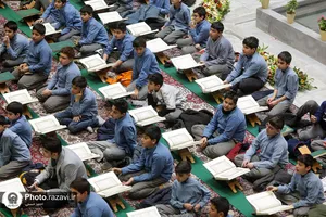 جلسه سنتی قرآن کریم دانش آموزی