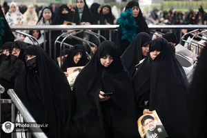 مراسم یادبود شهدای خدمت در حرم مطهر رضوی