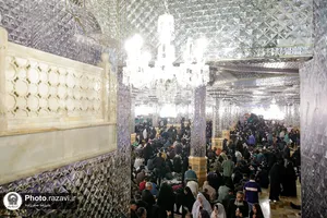 مراسم احیا شب بیست و سوم ماه مبارک رمضان در حرم مطهر رضوی-1