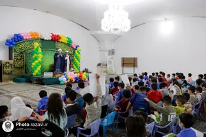 جشن شکوفه&zwnj;های رضوی در روز میلاد امیرالمومنین