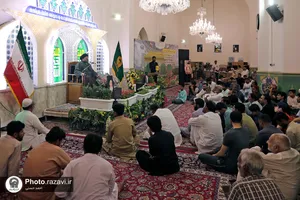 جشن عید غدیر اردوزبانان در حرم مطهر رضوی