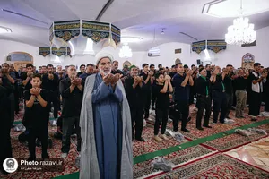 اجرای نیت موقوفه مهدی قلی خان قرایی در حرم مطهر رضوی