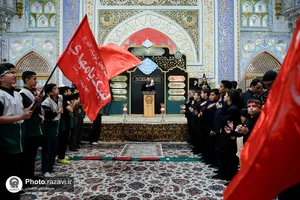 ویژه برنامه احلی من العسل در حرم مطهر رضوی
