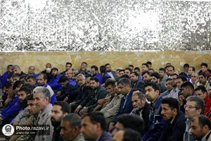 دیدار کارگران نمونه استان خراسان رضوی با تولیت آستان قدس رضوی
