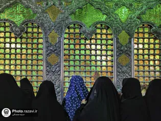 عکس با کیفیت: حال و هوای حرم امام رضا علیه السلام