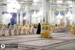 جشن عبادت ۸۸۸ دختر امام رضایی