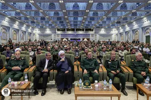 مراسم تکریم و معارفه فرمانده سپاه امام رضا علیه&zwnj;السلام