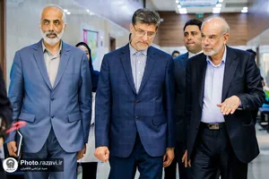 بازدید قائم مقام تولیت آستان قدس رضوی از اجرای طرح انتقال کلینیک&zwnj;های بیمارستان رضوی