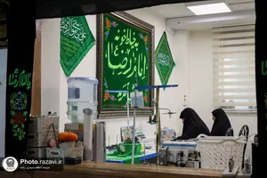 کارگاه دوخت لباس شیرخوارگان حسینی
