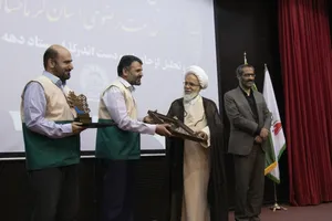 مراسم تکريم و معارفه مدير کانون&zwnj;های خدمت رضوی استان کرمانشاه/ گزارش تصویری