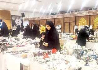 بازگشایی بازارچه «مادران ارزش‌آفرین» در باغ اردوگاه خاتون