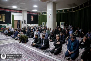 مراسم عزاداری دهه آخر صفر در ساختمان ثامن