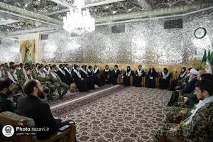 دیدار فعالان بسیج دانش&zwnj;آموزی شهرستان مشهد با تولیت آستان قدس رضوی
