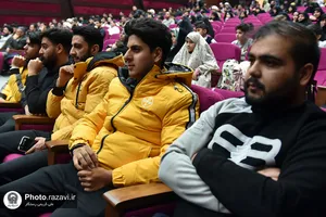 اختتامیه جشنواره ورزشی طلاب حوزه علمیه خراسان
