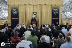 دیدار موکب&zwnj;داران سامرا با تولیت آستان قدس رضوی