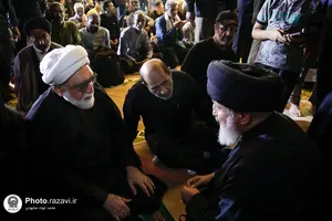 حضور تولیت آستان قدس رضوی در راهپیمایی اربعین