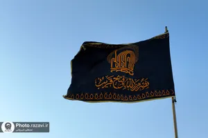 شکوه عزای حسینی در حرم مطهر رضوی